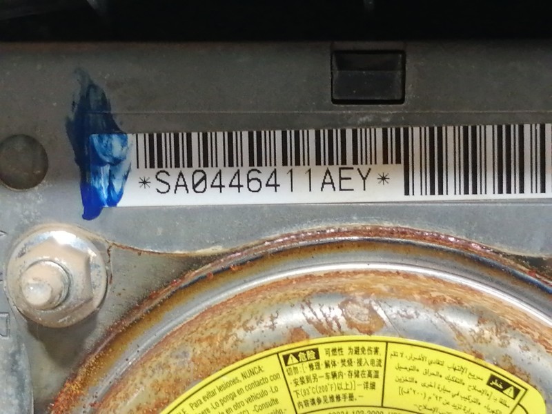 Recambio de airbag delantero izquierdo para toyota rav 4 (a3) advance referencia OEM IAM SA0446411AEY  