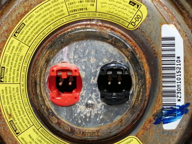 Recambio de airbag delantero izquierdo para toyota rav 4 (a3) advance referencia OEM IAM SA0446411AEY  