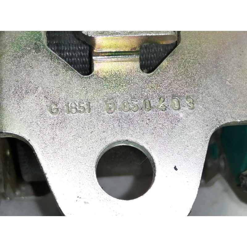 Recambio de cinturon seguridad trasero izquierdo para volkswagen touareg (7la) tdi r5 referencia OEM IAM 560981701  