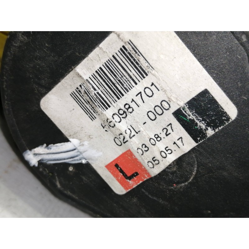 Recambio de cinturon seguridad trasero izquierdo para volkswagen touareg (7la) tdi r5 referencia OEM IAM 560981701  