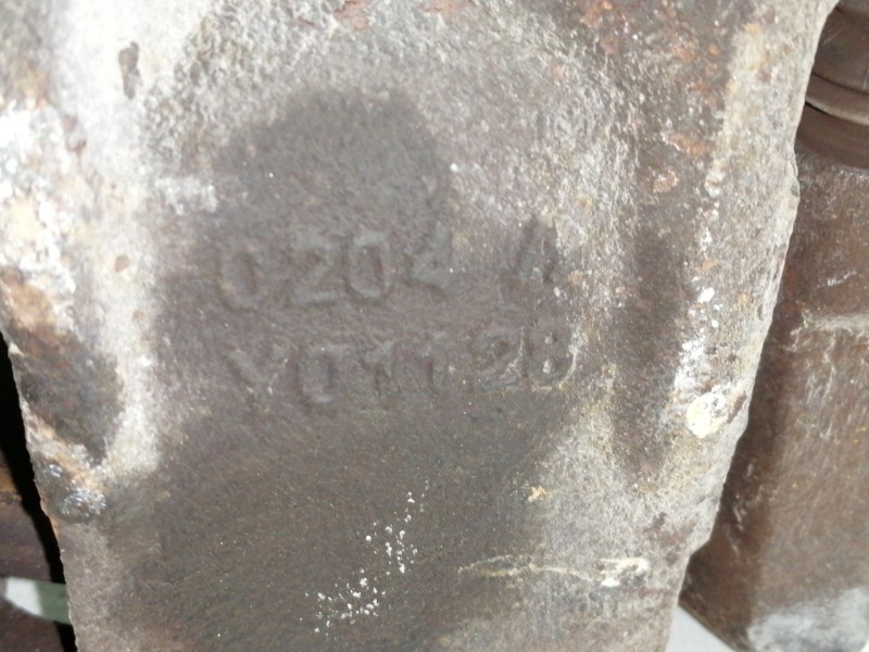 Recambio de pinza freno delantera izquierda para jaguar x-type 2.5 v6 referencia OEM IAM Y01128 0204Y01125 