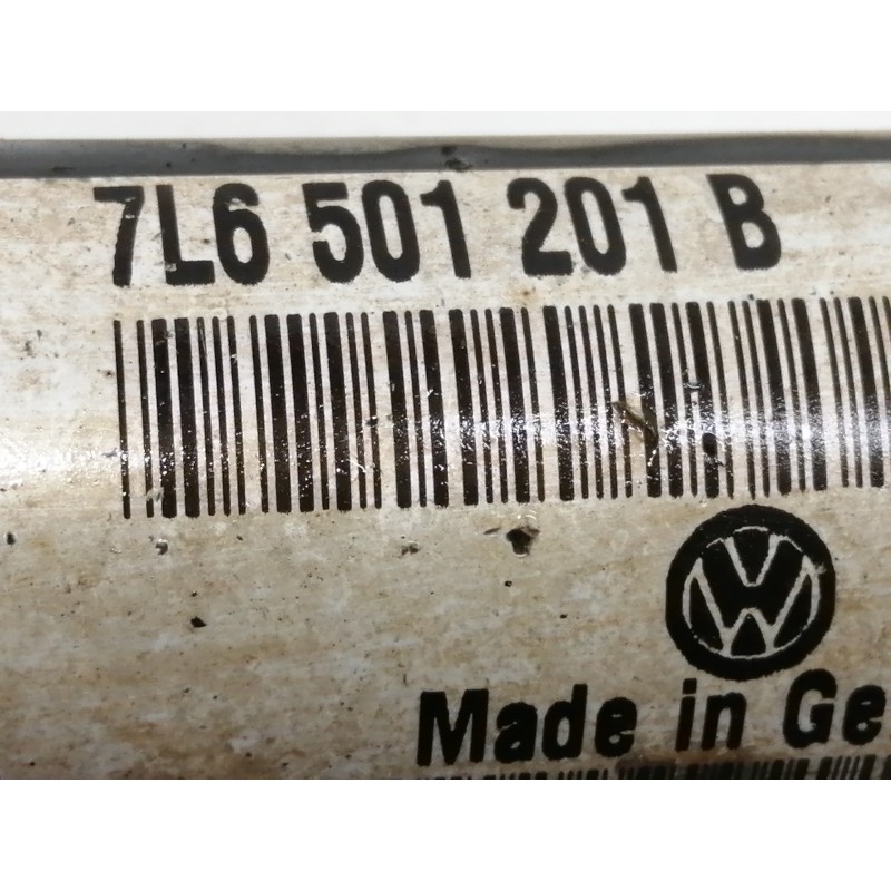 Recambio de transmision trasera derecha para volkswagen touareg (7la) tdi r5 referencia OEM IAM 7L6501201B  
