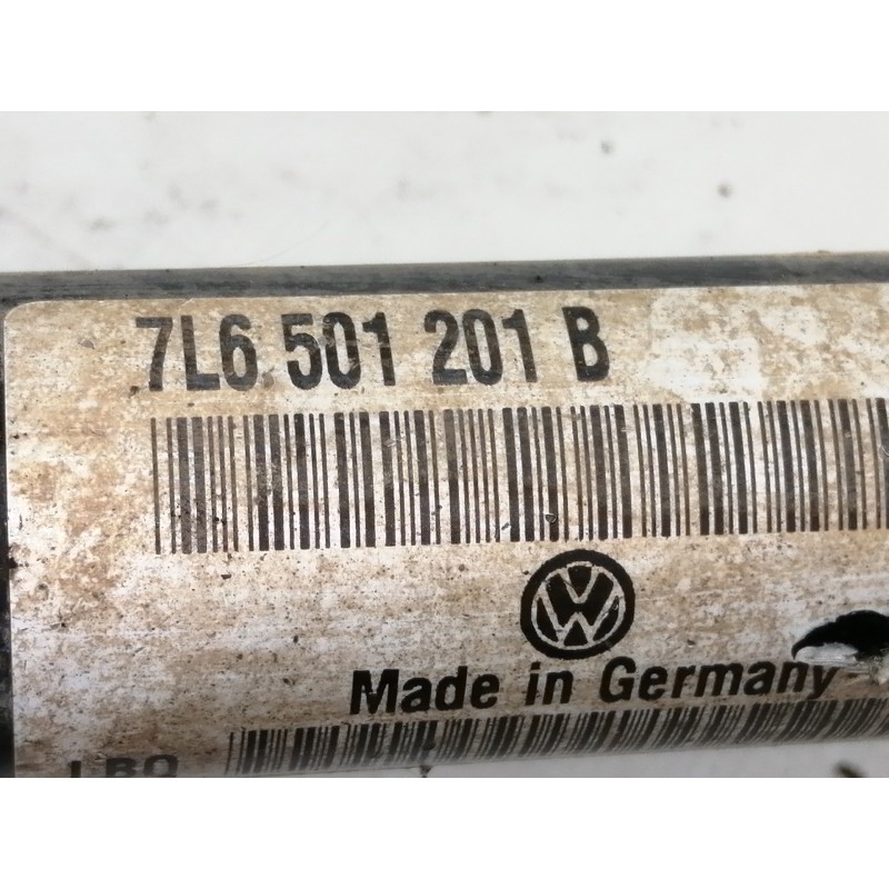 Recambio de transmision trasera izquierda para volkswagen touareg (7la) tdi r5 referencia OEM IAM 7L6501201B  