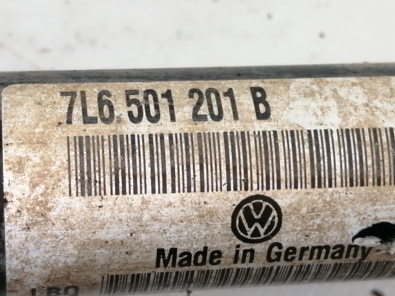 Recambio de transmision trasera izquierda para volkswagen touareg (7la) tdi r5 referencia OEM IAM 7L6501201B  