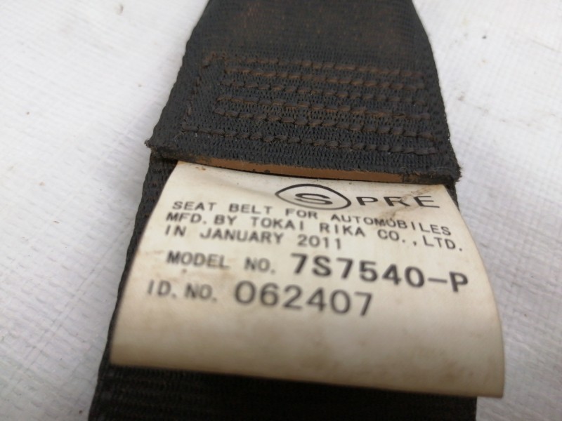 Recambio de cinturon seguridad delantero derecho para toyota rav 4 (a3) advance referencia OEM IAM J082512  5 PUERTAS