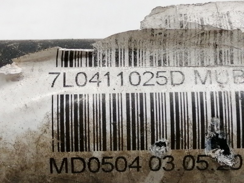 Recambio de barra estabilizadora delantera para volkswagen touareg (7la) tdi r5 referencia OEM IAM 7L0411025D  