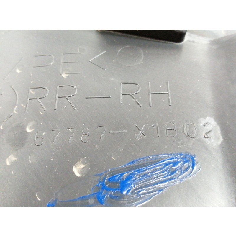 Recambio de guarnecido puerta trasera derecha para toyota rav 4 (a3) advance referencia OEM IAM 67787X1B02  