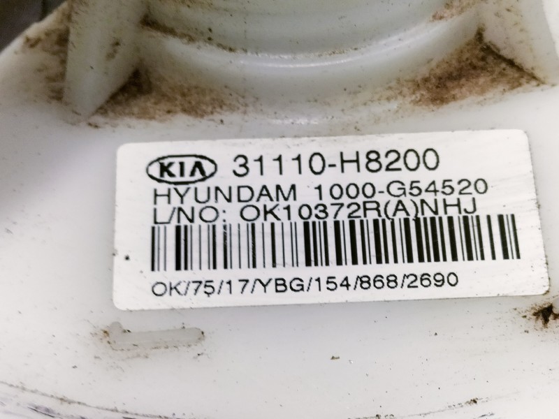 Recambio de aforador para kia stonic (ybcuv) business referencia OEM IAM 31110H8200  