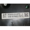 Recambio de cuadro instrumentos para toyota yaris active referencia OEM IAM 838000U270  MB1575607573