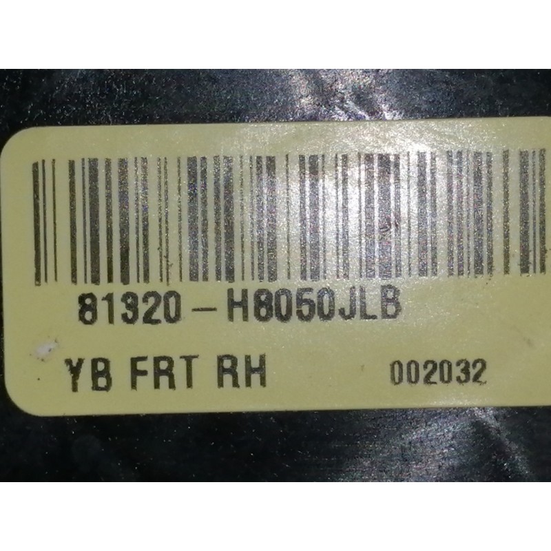 Recambio de cerradura puerta delantera derecha para kia stonic (ybcuv) business referencia OEM IAM 81320H5050JLB  
