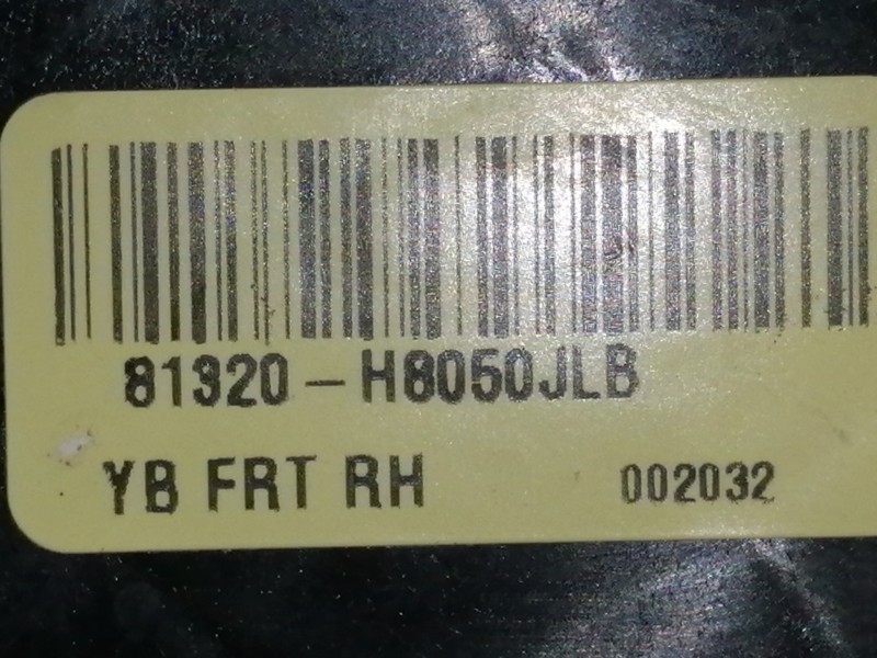 Recambio de cerradura puerta delantera derecha para kia stonic (ybcuv) business referencia OEM IAM 81320H5050JLB  