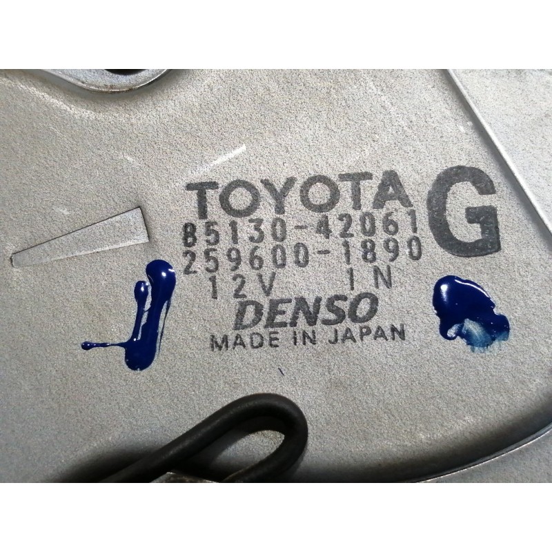 Recambio de motor limpia trasero para toyota rav 4 (a3) advance referencia OEM IAM 8513042061  