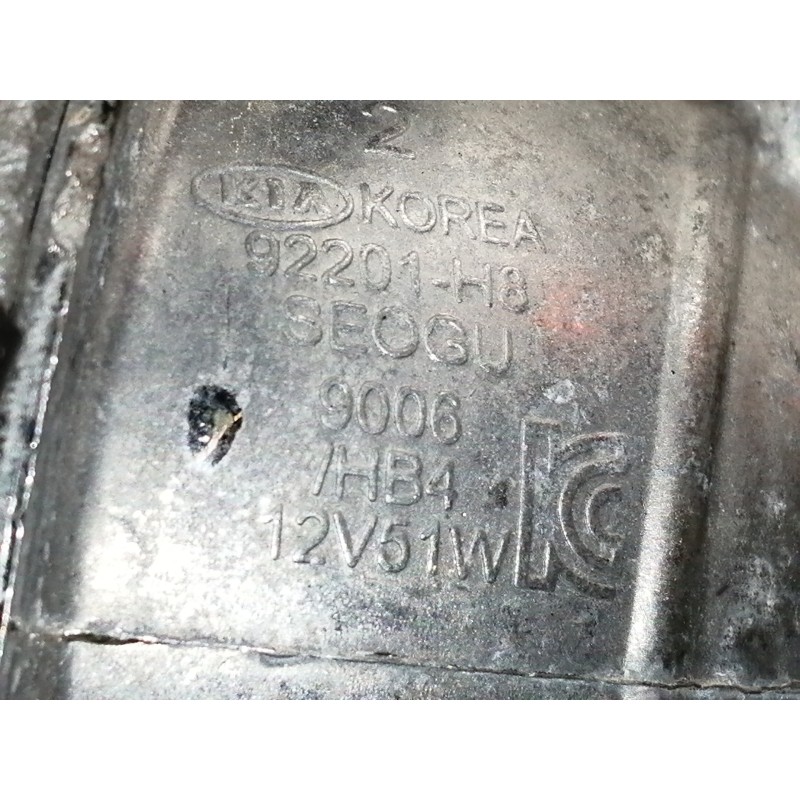 Recambio de faro antiniebla izquierdo para kia stonic (ybcuv) business referencia OEM IAM 92201H8400  