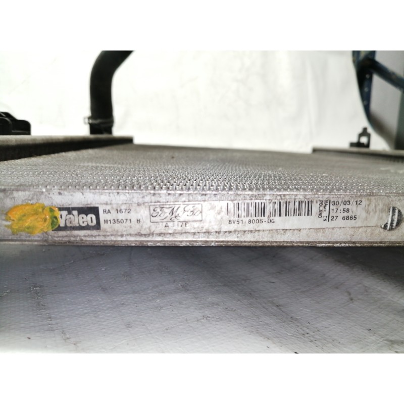 Recambio de radiador agua para ford fiesta (cb1) trend referencia OEM IAM M135071H 8V518005DG 