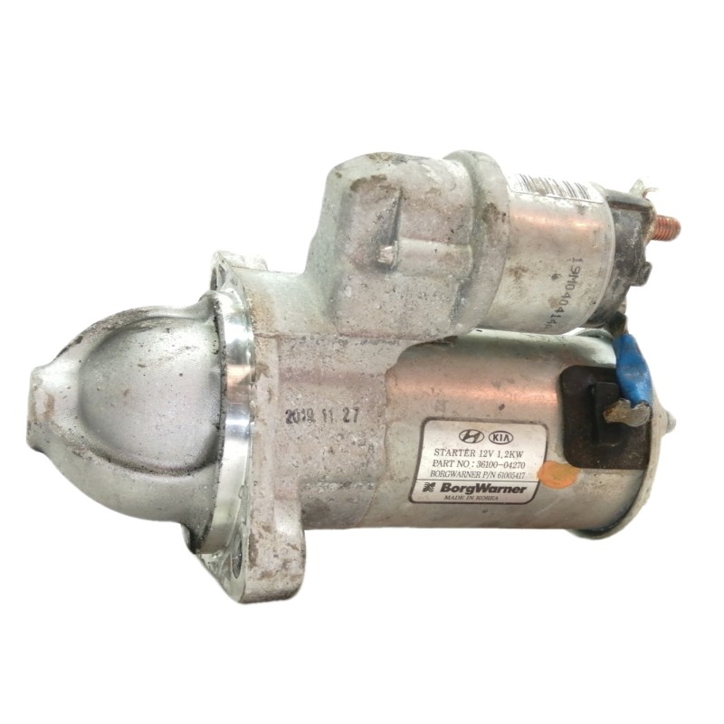 Recambio de motor arranque para kia stonic (ybcuv) business referencia OEM IAM 3610004270  