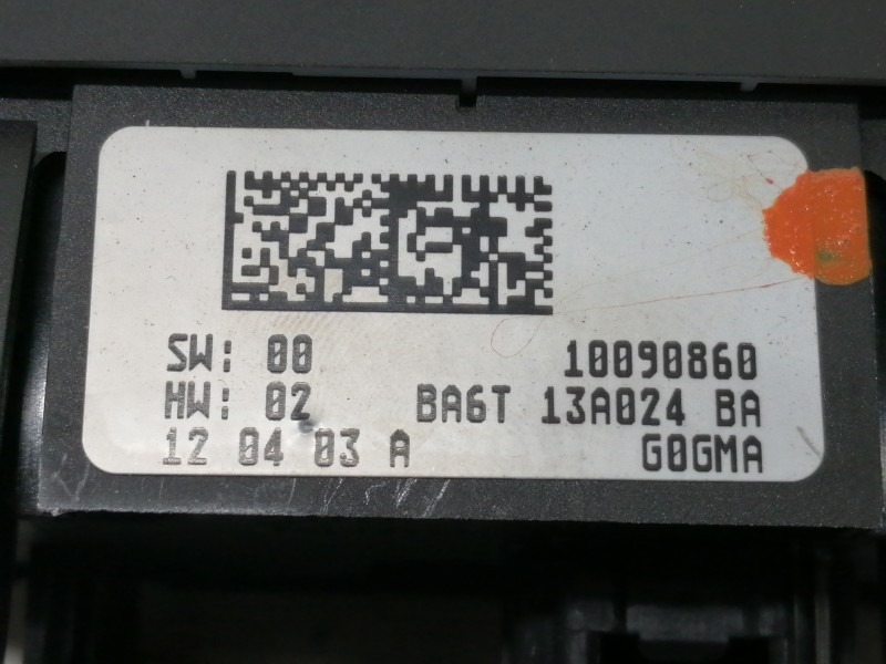 Recambio de mando luces para ford fiesta (cb1) trend referencia OEM IAM BA6T13A024BA 10090860 G0GMA 1737011