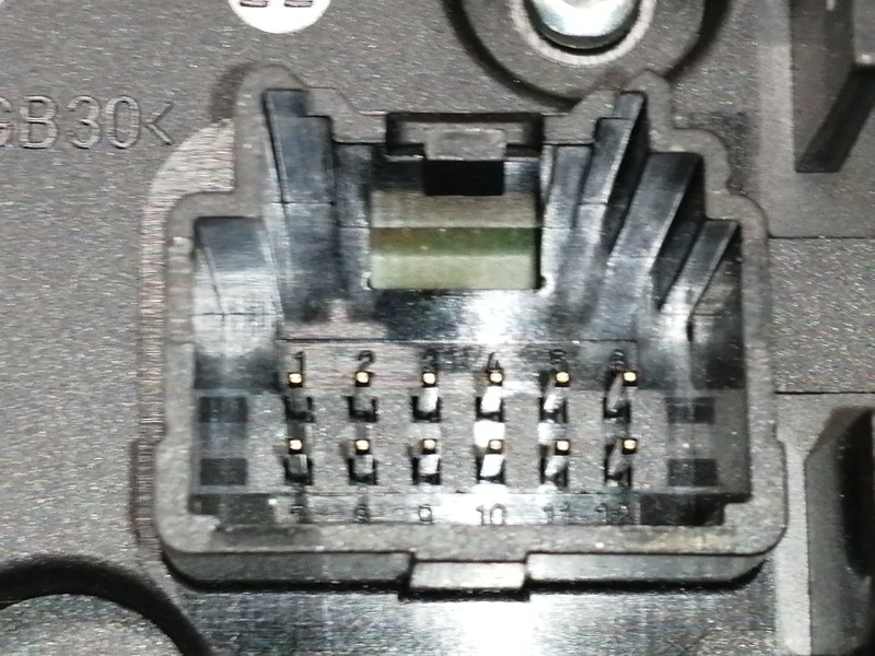 Recambio de mando luces para ford fiesta (cb1) trend referencia OEM IAM BA6T13A024BA 10090860 G0GMA 1737011