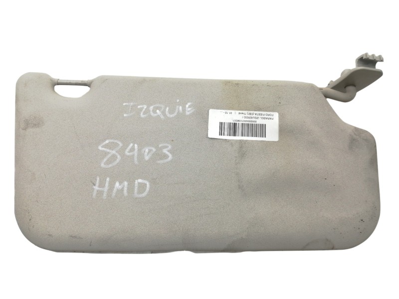 Recambio de parasol izquierdo para ford fiesta (cb1) trend referencia OEM IAM   