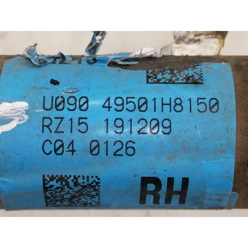 Recambio de transmision delantera derecha para kia stonic (ybcuv) business referencia OEM IAM 49501H8150  