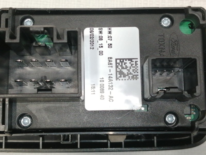 Recambio de mando elevalunas delantero izquierdo para ford fiesta (cb1) trend referencia OEM IAM 8A6T14A132AC  