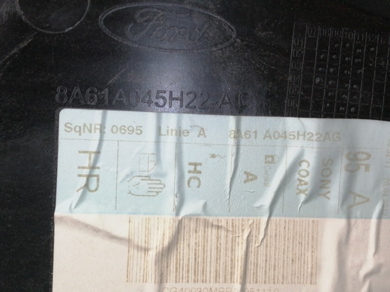 Recambio de elevalunas trasero derecho para ford fiesta (cb1) trend referencia OEM IAM 8A61A045H22AG  