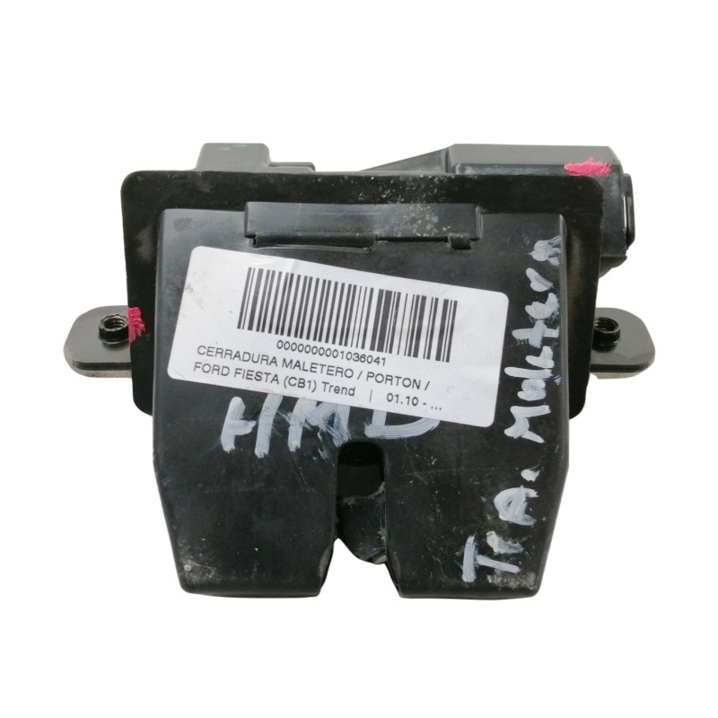 Recambio de cerradura maletero / porton para ford fiesta (cb1) trend referencia OEM IAM BA61A442A66BE  
