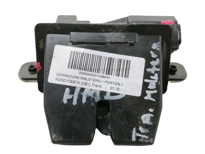 Recambio de cerradura maletero / porton para ford fiesta (cb1) trend referencia OEM IAM BA61A442A66BE  