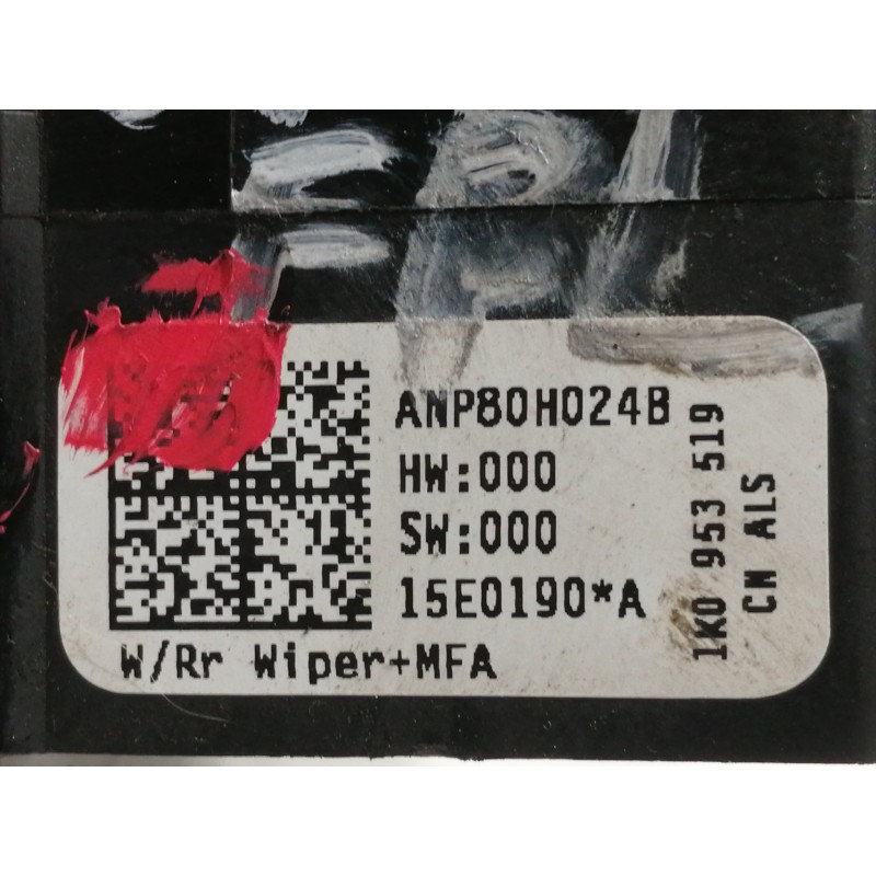 Recambio de mando limpia para seat leon (1p1) reference referencia OEM IAM 1K0953519  