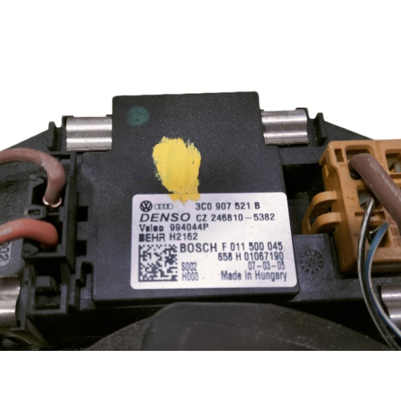 Recambio de motor calefaccion para seat leon (1p1) reference referencia OEM IAM 3C0907521B 2468105382 / F011500045 994044P / CZ2