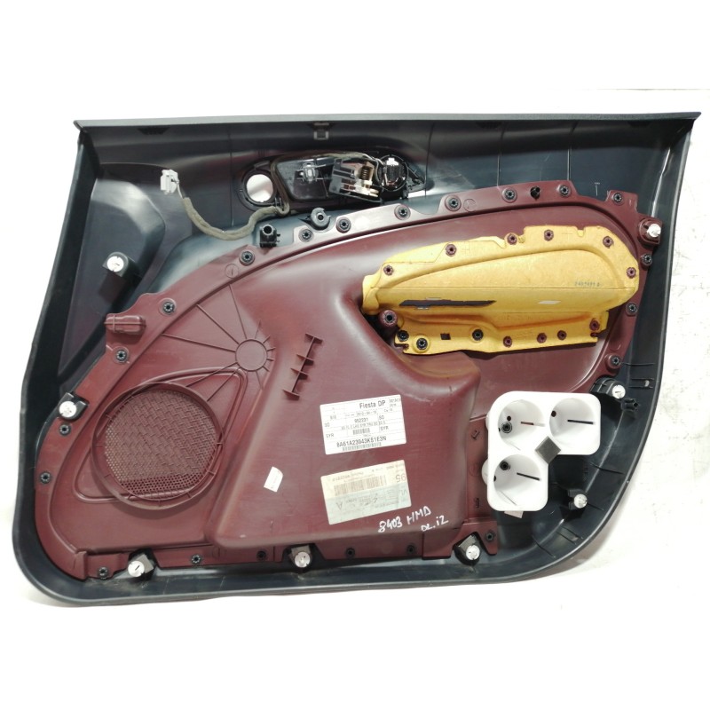 Recambio de guarnecido puerta delantera izquierda para ford fiesta (cb1) trend referencia OEM IAM 8A61A23943A  