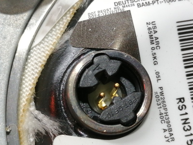 Recambio de airbag delantero izquierdo para chrysler voyager (rg) 2.4 cat referencia OEM IAM 73427A  