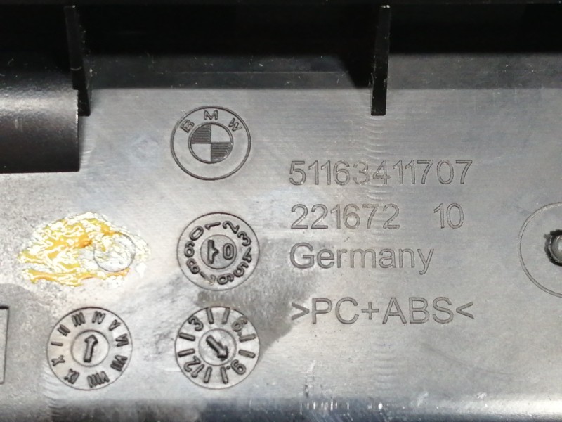 Recambio de cenicero para bmw x3 (e83) 2.0d referencia OEM IAM 51163411707  