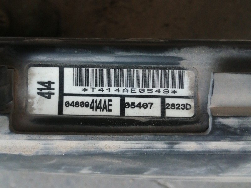 Recambio de radiador agua para chrysler voyager (rg) 2.4 cat referencia OEM IAM 414AE  