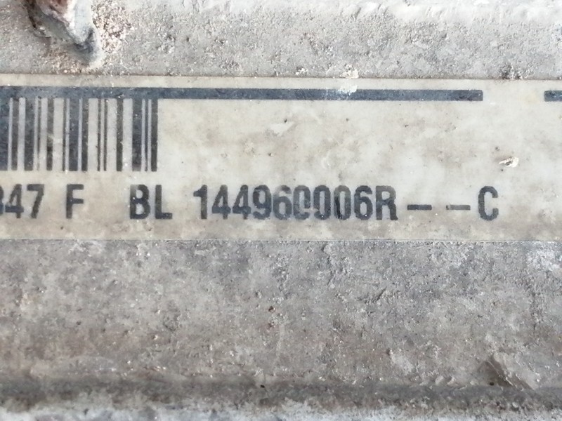 Recambio de intercooler para renault megane iii sport tourer emotion referencia OEM IAM 144960006R  