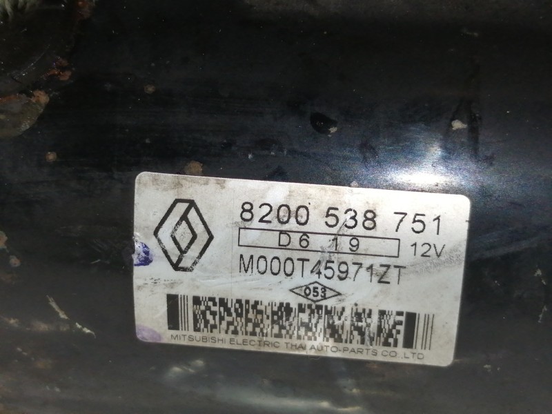 Recambio de motor arranque para renault scenic ii authentique referencia OEM IAM 8200538751  