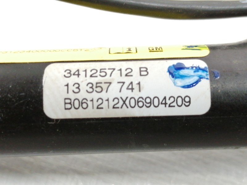 Recambio de cinturon seguridad delantero derecho para opel adam glam ecoflex referencia OEM IAM 33017492B  3 PUERTAS