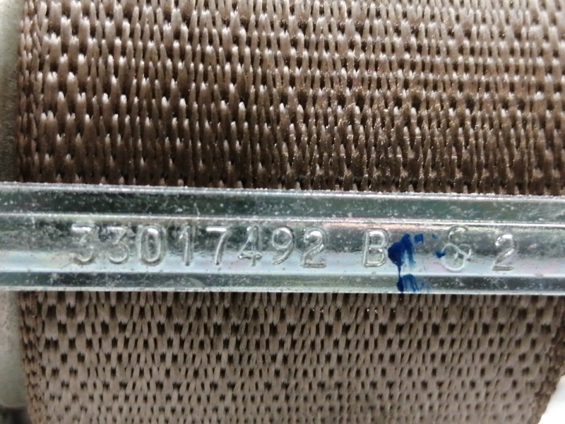 Recambio de cinturon seguridad delantero derecho para opel adam glam ecoflex referencia OEM IAM 33017492B  3 PUERTAS