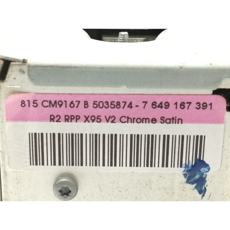 Recambio de sistema audio / radio cd para renault megane iii sport tourer emotion referencia OEM IAM 281155040R  