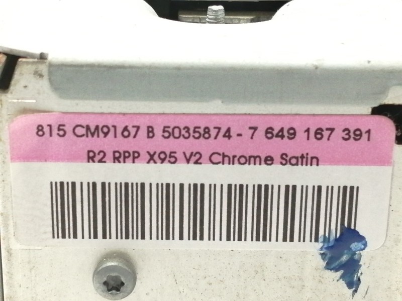 Recambio de sistema audio / radio cd para renault megane iii sport tourer emotion referencia OEM IAM 281155040R  