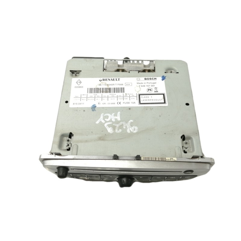 Recambio de sistema audio / radio cd para renault megane iii sport tourer emotion referencia OEM IAM 281155040R  