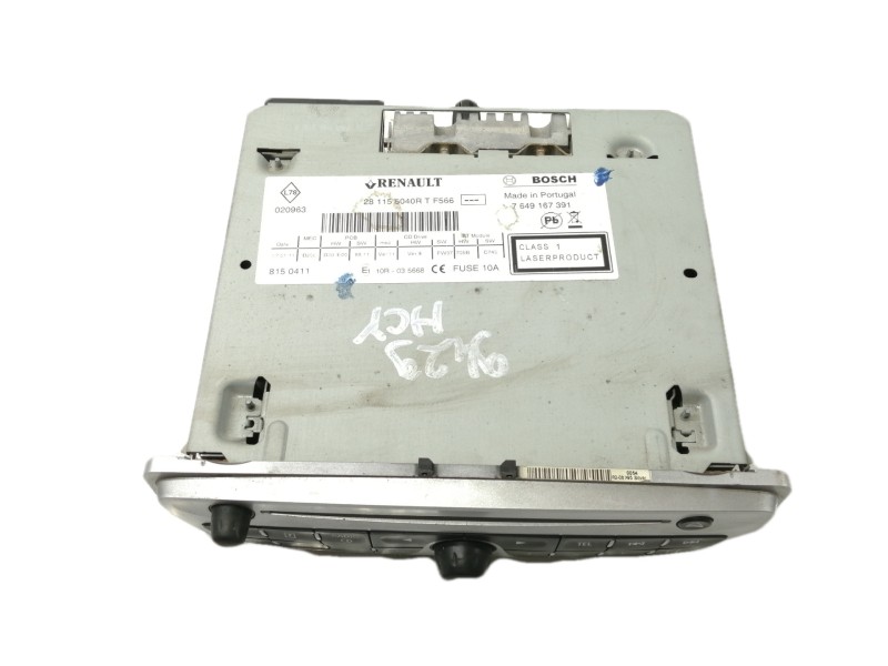 Recambio de sistema audio / radio cd para renault megane iii sport tourer emotion referencia OEM IAM 281155040R  