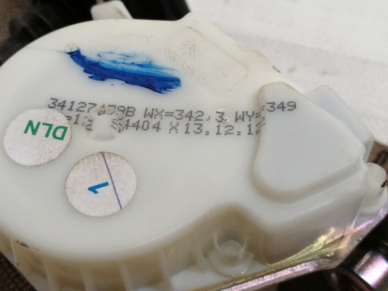 Recambio de cinturon seguridad trasero izquierdo para opel adam glam ecoflex referencia OEM IAM 33017492B  