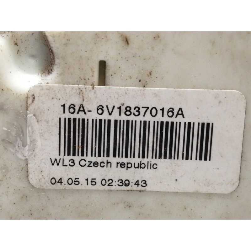 Recambio de cerradura puerta delantera derecha para skoda fabia active referencia OEM IAM 6V1837016A  