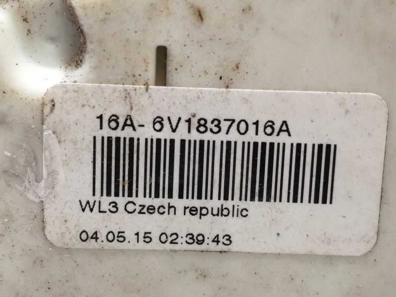 Recambio de cerradura puerta delantera derecha para skoda fabia active referencia OEM IAM 6V1837016A  