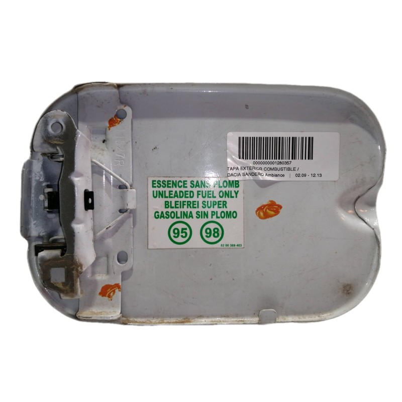 Recambio de tapa exterior combustible para dacia sandero ambiance referencia OEM IAM 11527R  
