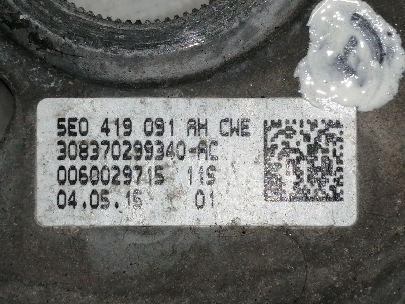 Recambio de volante para skoda fabia active referencia OEM IAM 5E0419091 308370299340AC 