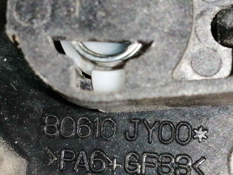 Recambio de cerradura puerta trasera derecha para renault koleos dynamique pack2 referencia OEM IAM 80610JY00  