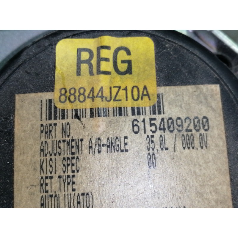 Recambio de cinturon seguridad trasero derecho para renault koleos dynamique pack2 referencia OEM IAM 88844JZ10A 88844JZ10A 