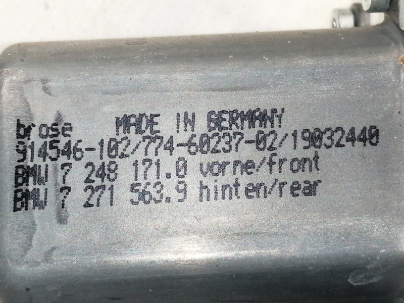 Recambio de elevalunas delantero izquierdo para bmw serie 5 lim. (f10) 535d referencia OEM IAM 942888100  