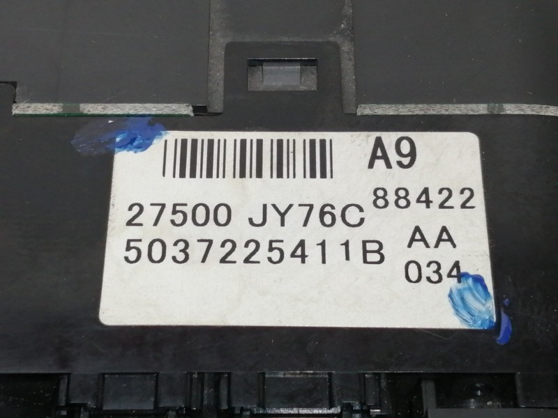 Recambio de mando calefaccion / aire acondicionado para renault koleos dynamique pack2 referencia OEM IAM 27500JY76C 5037225411B